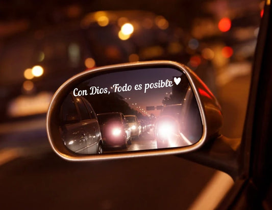 Con Dios, Todo es posible Sticker