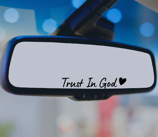 Trust in God sticker